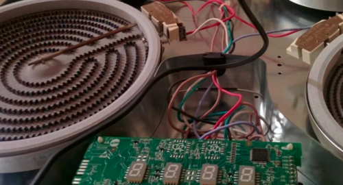 Ремонт стеклокерамической варочной панели. Саров